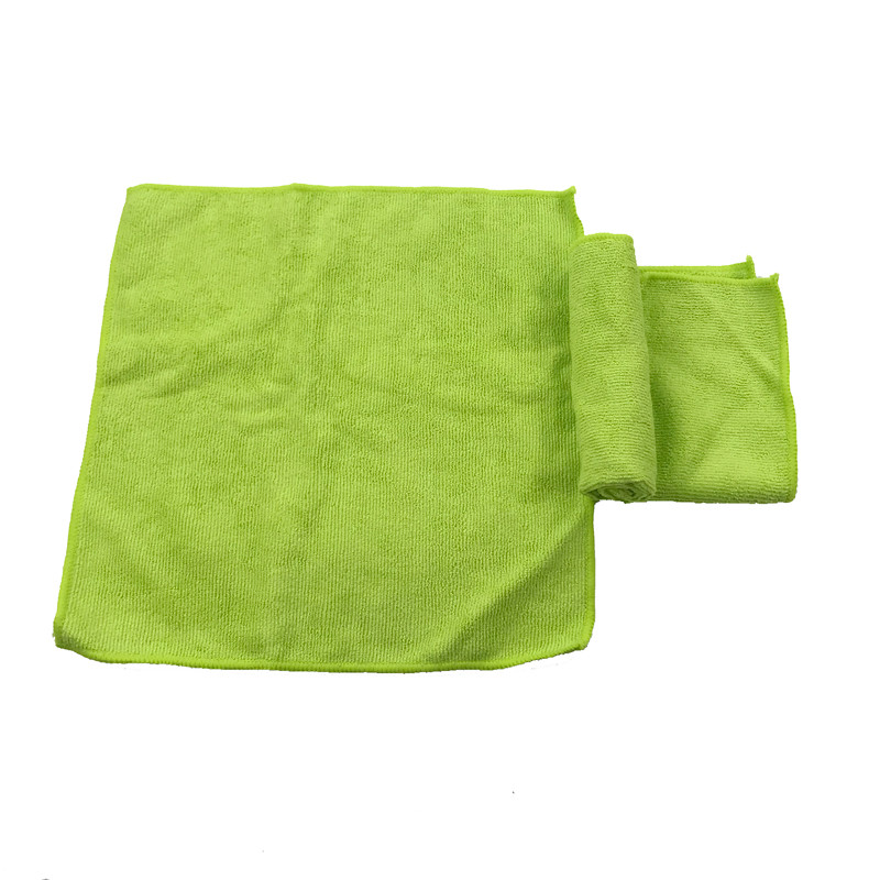 Washable Warp Knitted Microfiber Cleaning Cloth Polyester Polyamide