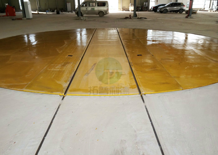 The most hot sale 10t motorized turntable electrical rail for energy industry
