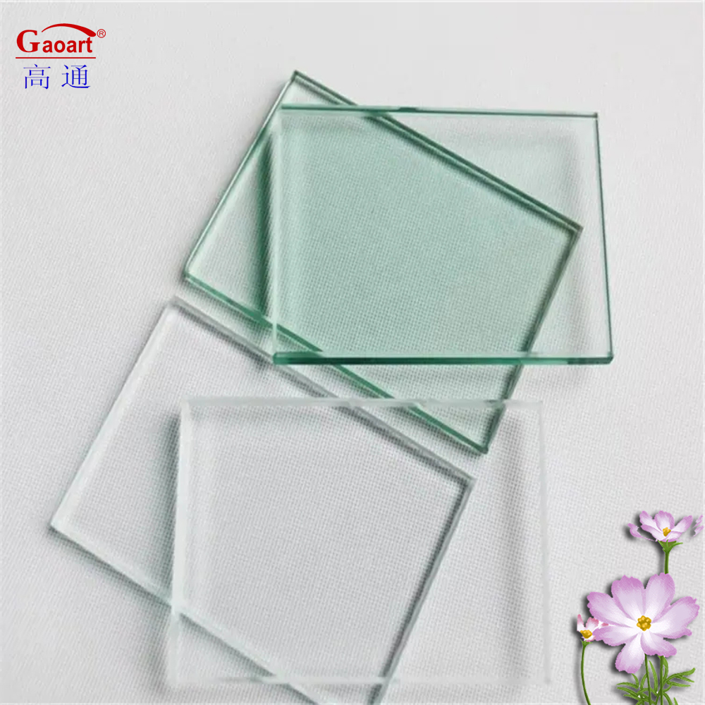 Smooth Glass Texture Thick Transparent Window for Building Unbreakable Tempered Glass