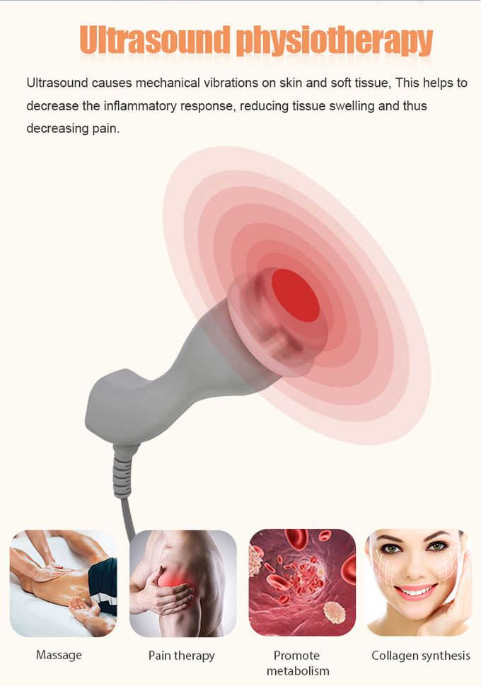 Professional Shockwave Therapy Machine With Transmitters Ultrasound Frequency Energy Levels