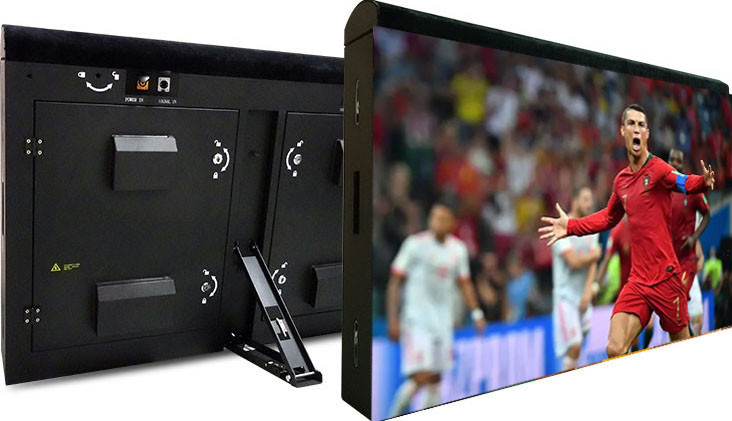 P10mm SMD3528 Outdoor Perimeter Led Display 6000 Nits High Brightness