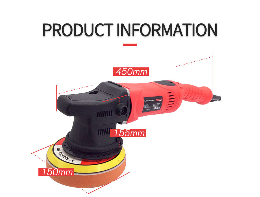 DA 21mm Car Polisher Buffer Polisher For Car Detailing Backing Plate Pad