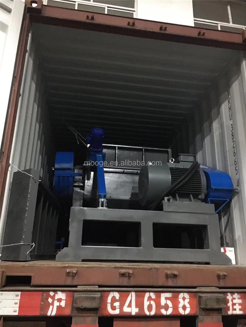 600-1500mm Plastic Shredder Machine , Aluminum Plastic Chipper Machine