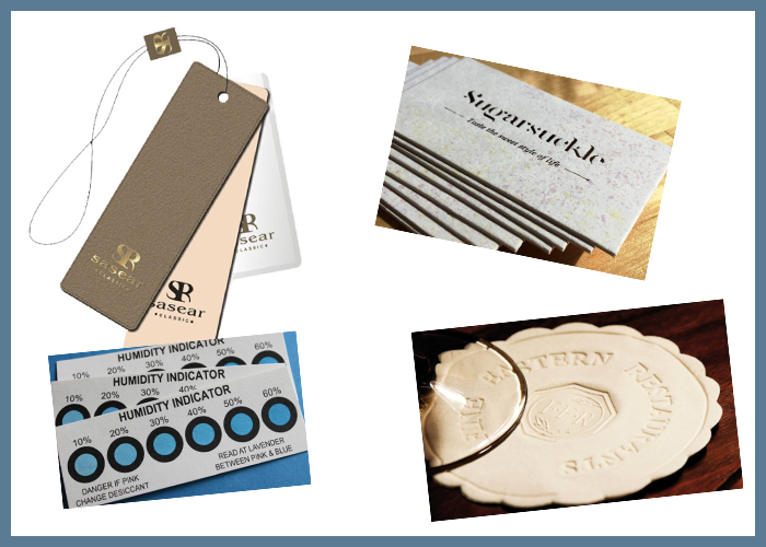 0.5mm 2.0mm Water Absorbent Paper For Humidity Card Pure Wood Pulp