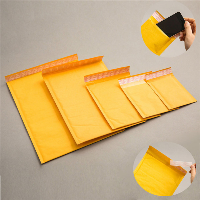 Post Office Using Kraft Bubble Mailers Radiation Proof 120x165 Multi Functional