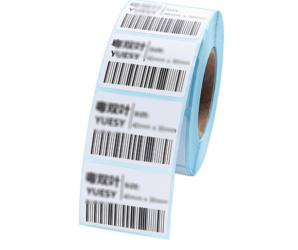 Jumbo Rolls Direct Thermal Label Adhesive Sticker Paper For Logistic Labels