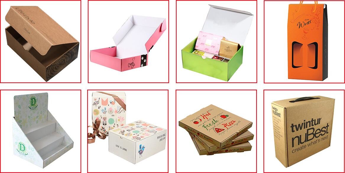 Custom Printed Accept Wholesale Stock White Brown Kraft Paper Shopping Bag With Handle No Minimum, carrier handle bags