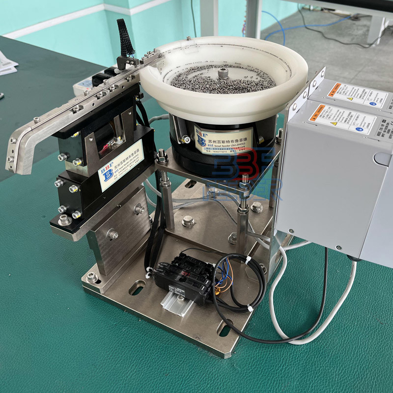 1500W Customized Metal Particle Vibratory Bowl Feeder Nut Cap Electromagnetic Vibrating Bowl Feeder For Industrial