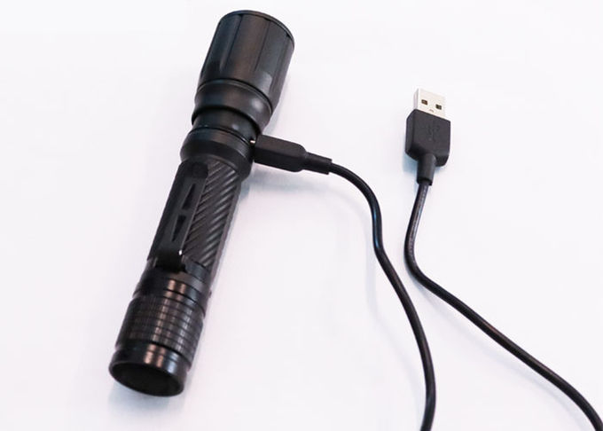 5W 300Lm Rechargeable Led Torch Light 5 Modes Cree 55h Working Time