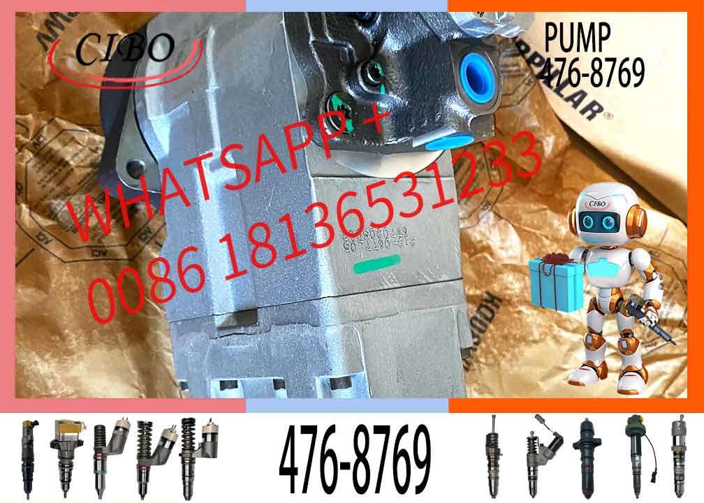 Excavator engine parts Neutral Diesel Fuel Injection Pump T402521 476-8769 384-0678 For C9 Engine