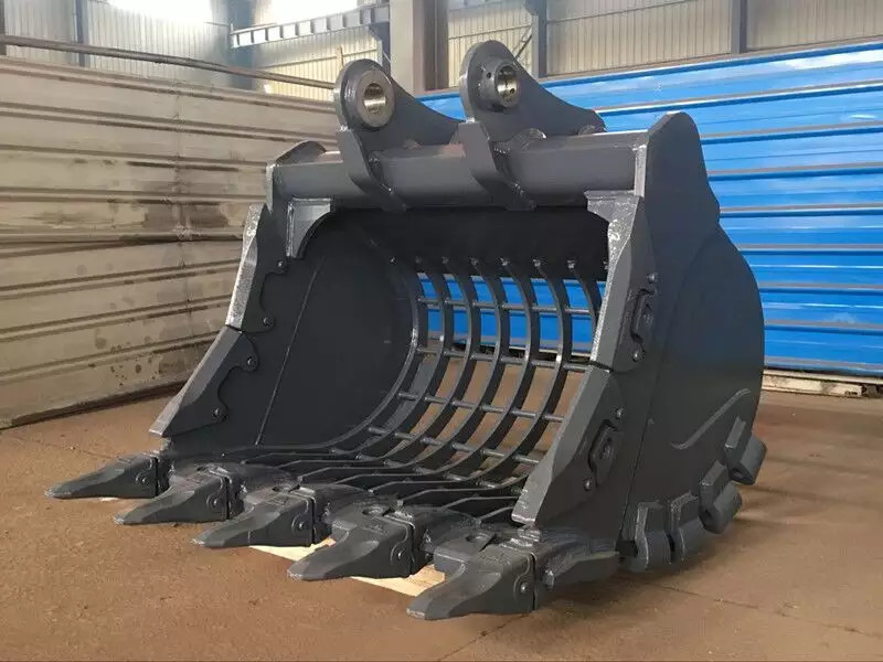 100* 100 Gap JCB Excavator Skeleton Bucket Load Or Unload Sand