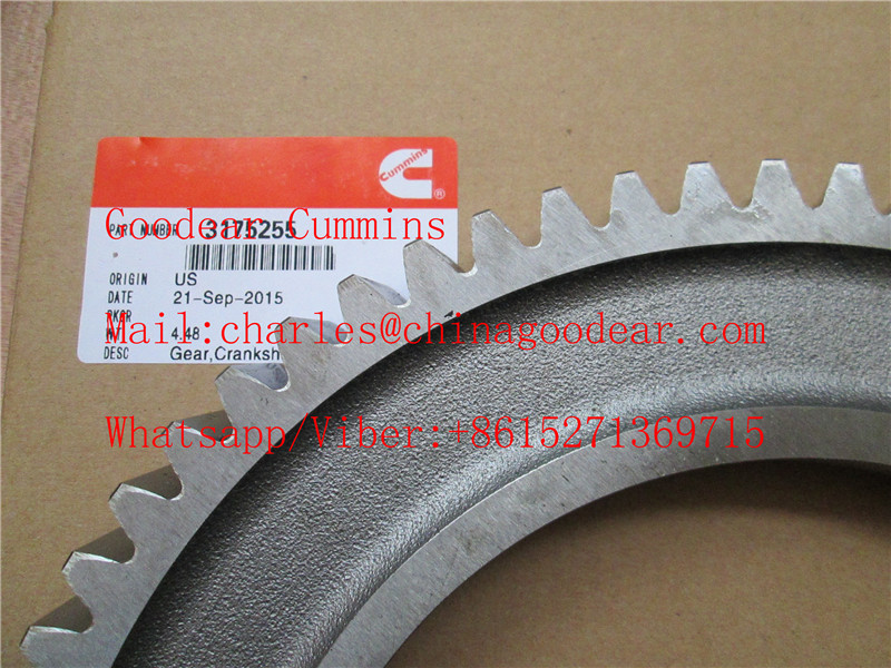 Chongqing k38/k50 diesel engine crankshaft gear 3175255