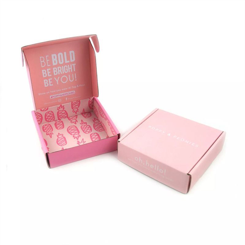 Custom 3 Layer Packaging Folding Box Shipping Corrugated Carton with Logo