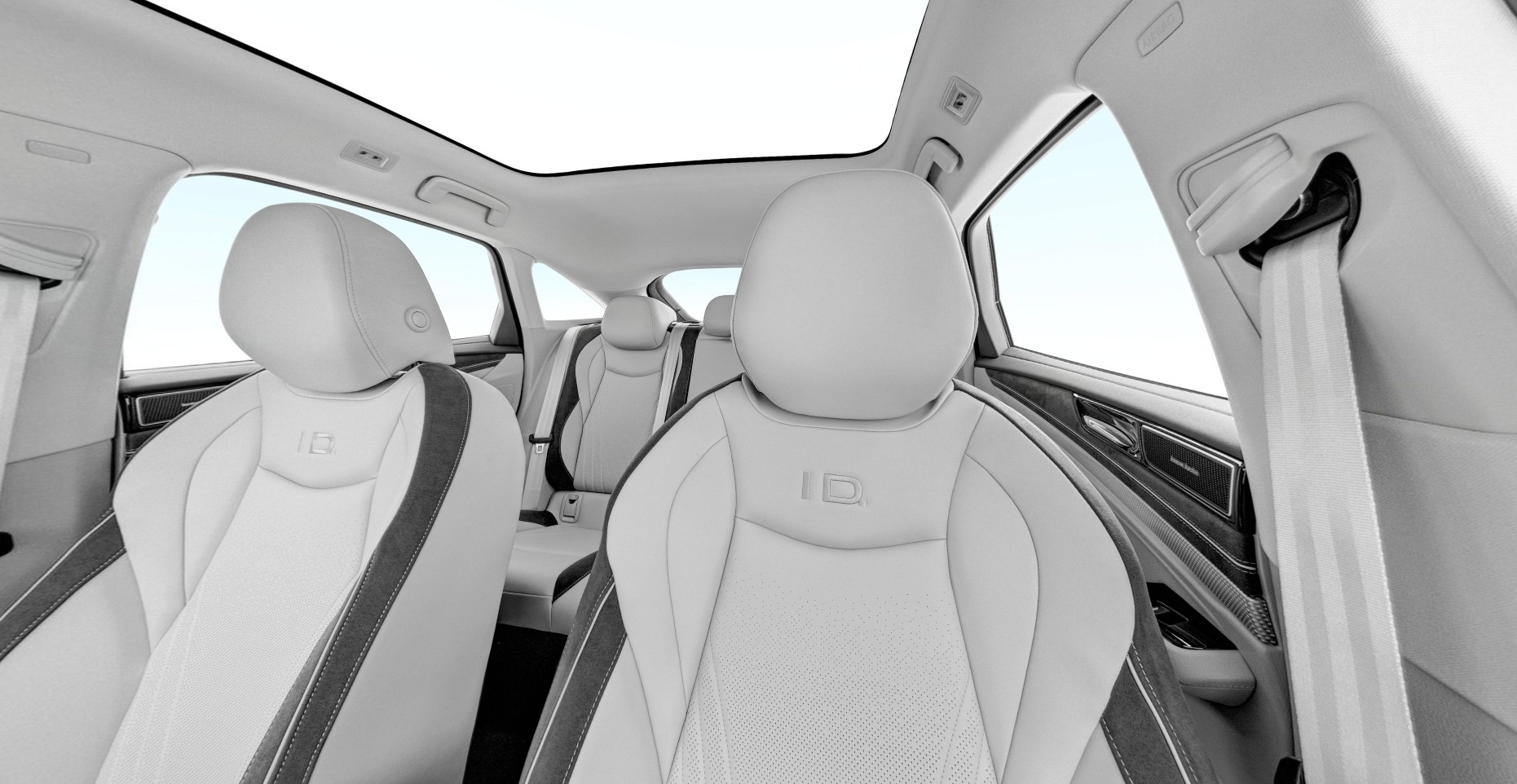 ID7 Volkswagen VW Electric Car For Sustainable And High Performance Driving