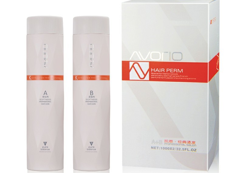 1000ml * 2 Hair Rebonding Cream With GMPC / Hair Straightening Neutralizer