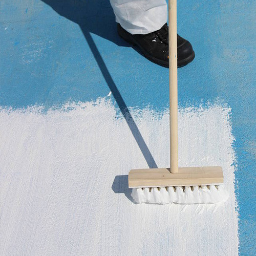 Roof Exterior Wall Coating OEM Color Elastic Waterproof Paint Paving Material