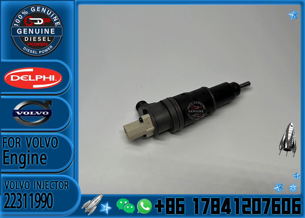 F2E 3+3 Diesel Fuel Injector 22311990 BEBJ1F10001 BEBJ1F10101 BEBJ1F10201 For VOLVO D13 Engine