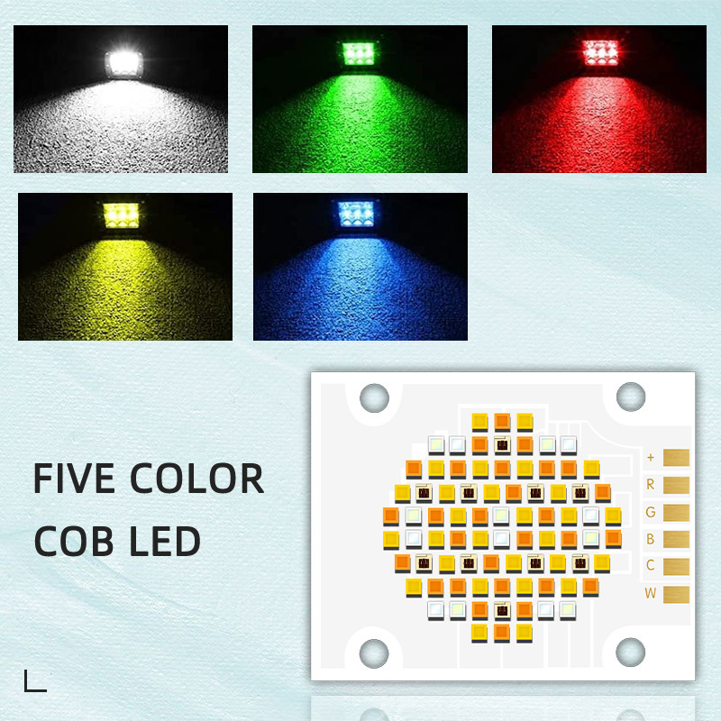 Dual Cct Led Chip 3538 3545 3856 4050 7870 R50 High Power Bicolor Cob Led 180W 250W 300W 350W 500W 700W 800W
