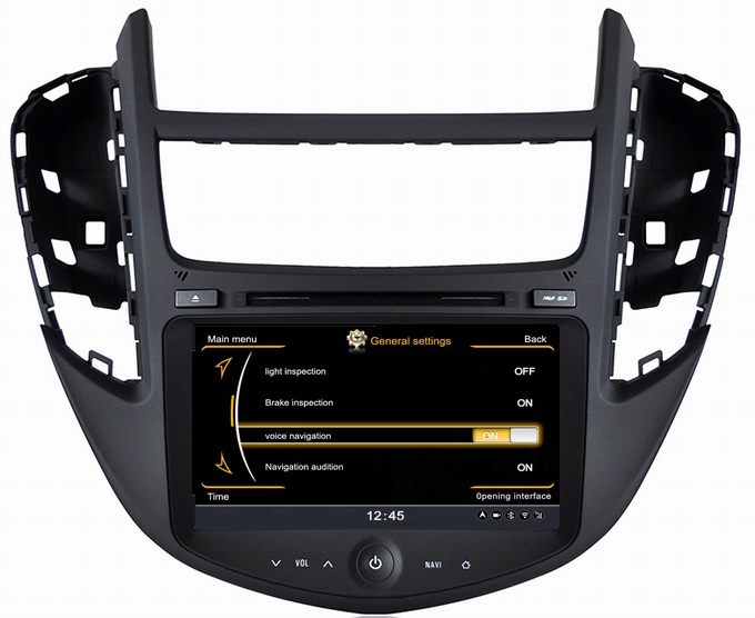 Ouchuangbo A8 Chipset WiFi DVD radio GPS Radio For Chevrolet Trax 2013 Bluetooth MP3 USB