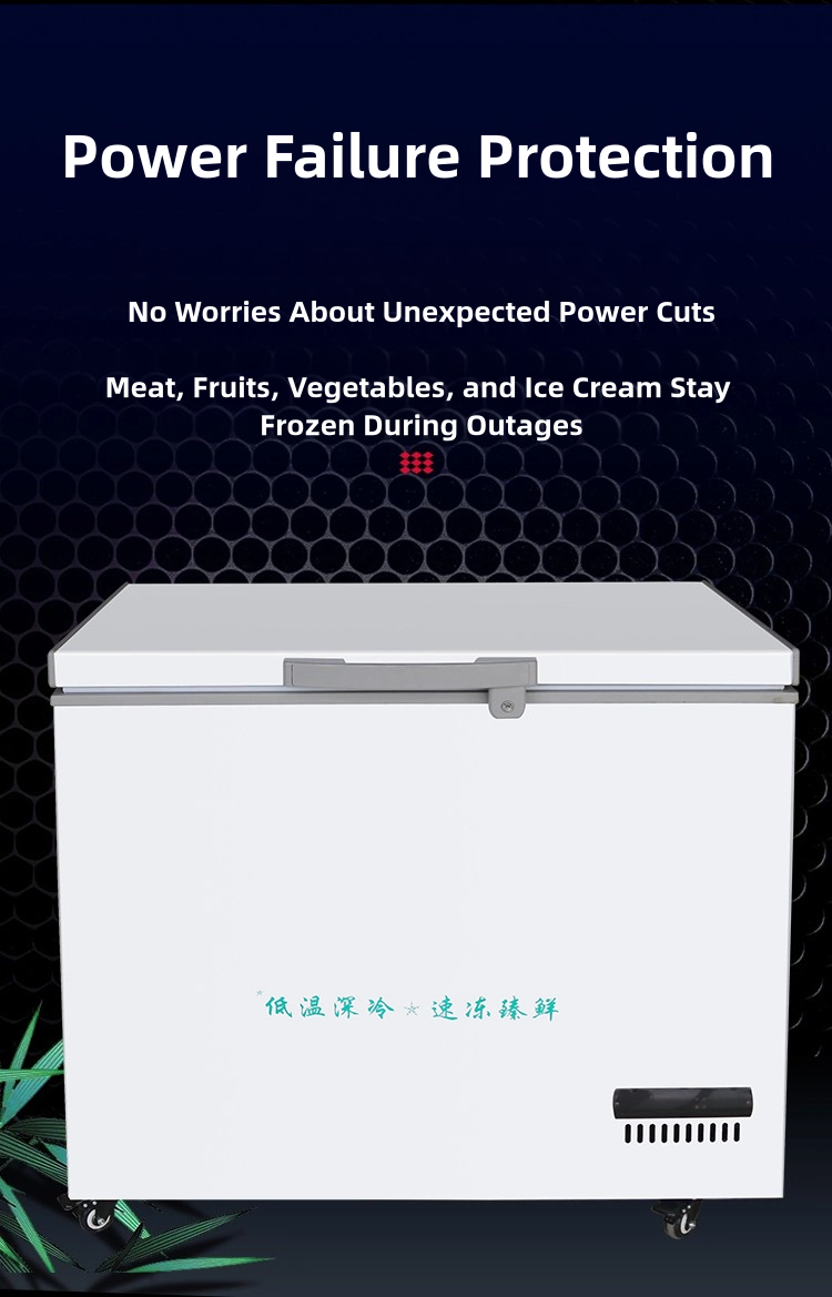 960-2600mm Length Ultra-Low Temperature Freezer for Seafood -45 -60 Degrees Celsius
