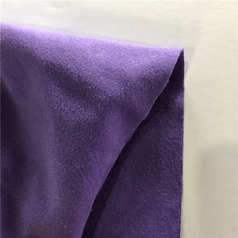 Polyester Nylon Double Side Brushed Quick Dry Cleaning Cloth Suede Fabric for Beach Towel