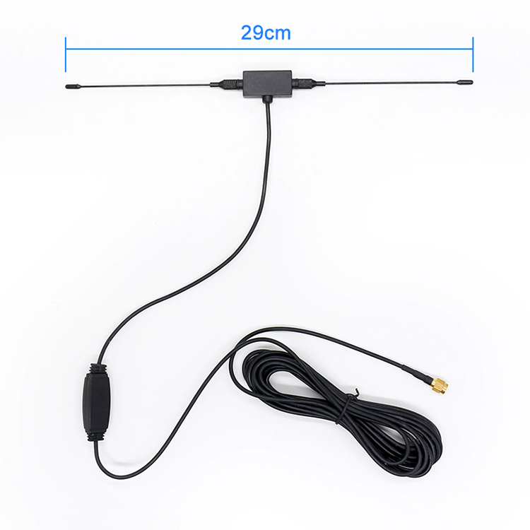 Glass Mount Car Radio Aerial Antenna DAB DVB ATSC ISDB 1492MHz 20dBi