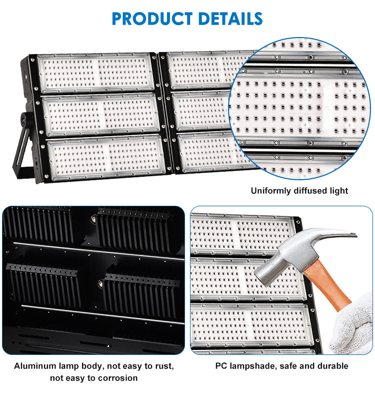 OEM ODM LED Stadium Lighting Outdoor Indoor Cricket Arena Baseball Field