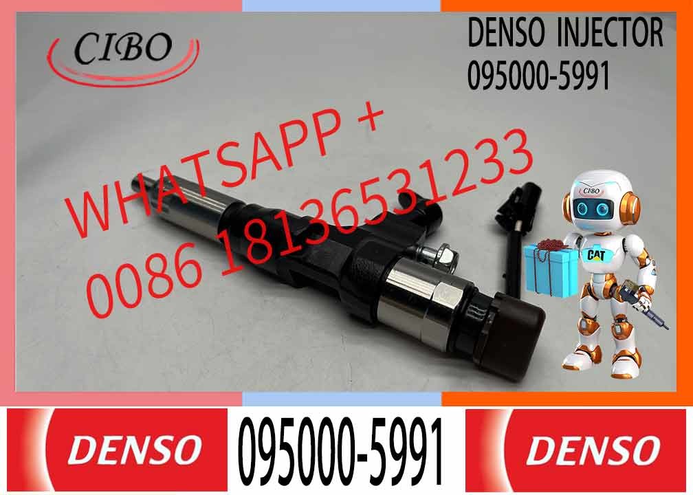 New Fuel Denso Injector 095000-5993 095000-5990 095000-5991 23670-E0310 23670-E0311 23910-1410 for Hino truck