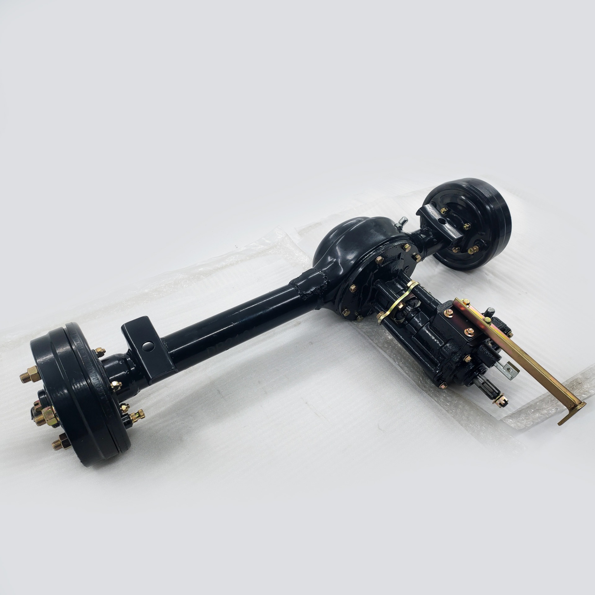 Oil Brake Rear Axle for DAYANG Tricycle Spare Parts Lightweight 180-Drum Tapered Design