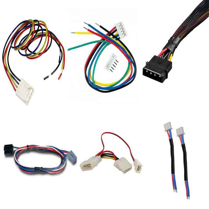 6 Pin Connector Wire Harness for Automotive Wiring Customizable Length and Color