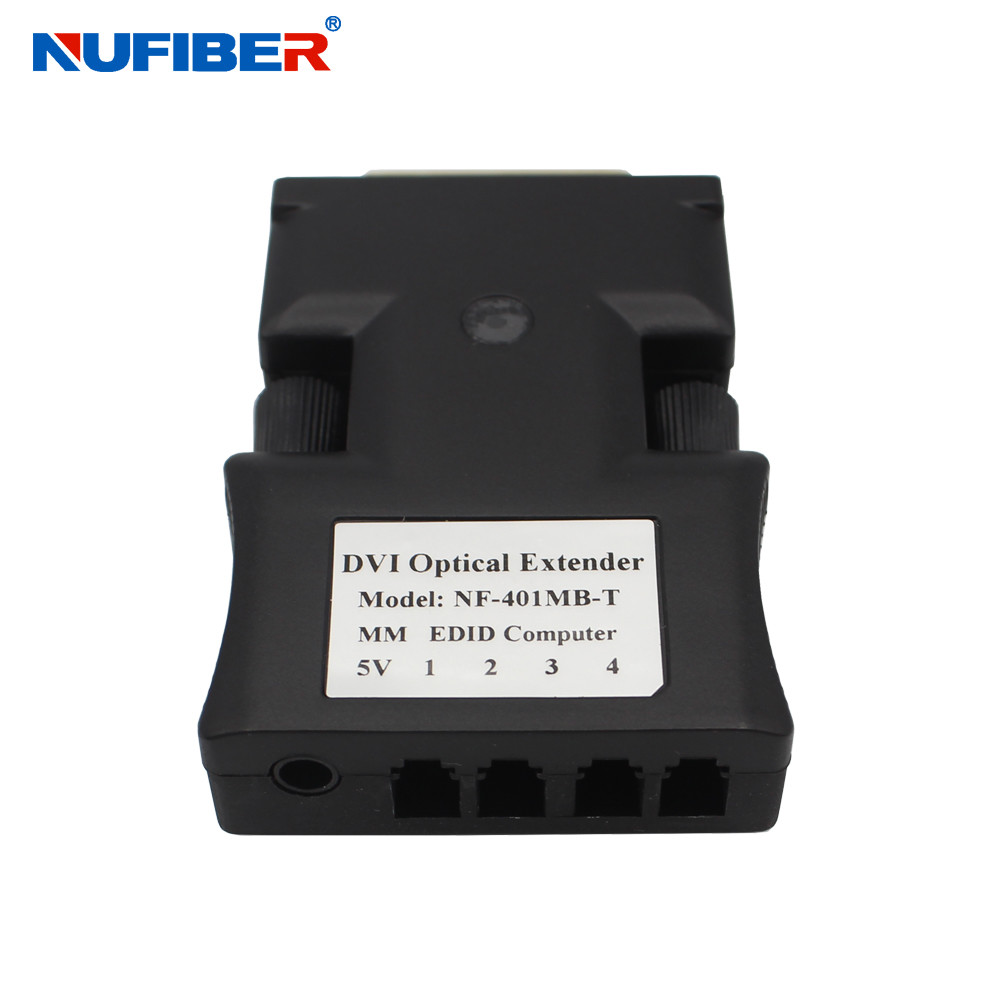 MM 4core LC 500m DVI To Fiber Extender With 1 Years Warranty