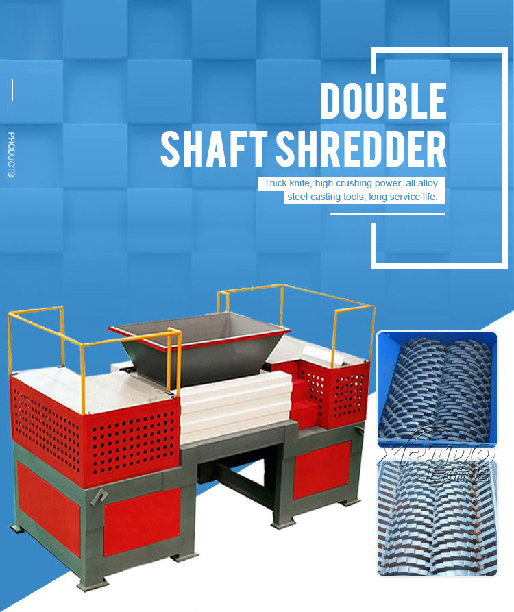 Fridge Recycling Scrap Metal Crusher CE Industrial Metal Shredder Machine