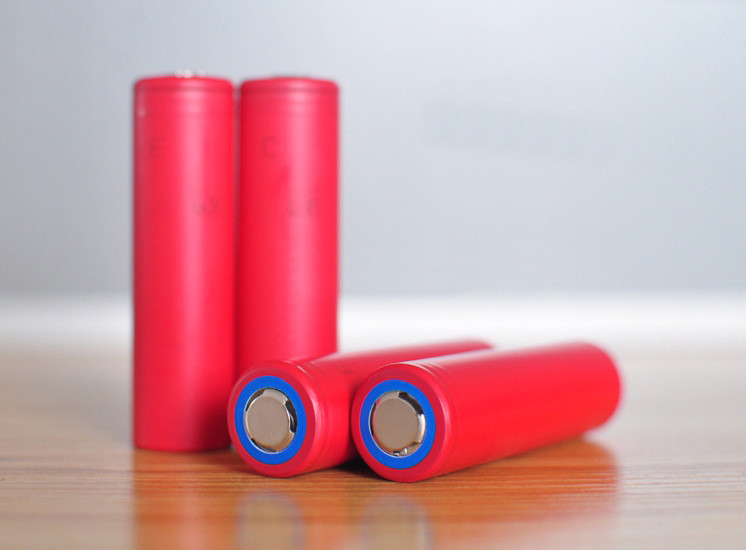Red 18650 Lithium Ion Cells 3500mah 3.6V 10A , Ebike Battery Cells Eco Friendly