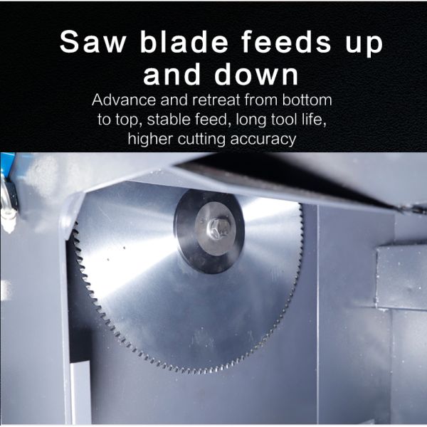 MC-455CNC Automatic Feeding Aluminum Cutting Machine PVC Plastic Stainless Steel Alloy Profiles New Essential Motor Gear
