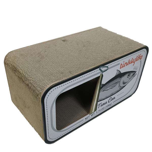 Cat's Nest Salted Fish Can Shape Cat's Nest Cat Scratching Board One