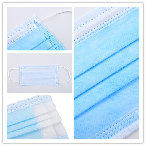 S&J White List S&J Face Mask Factory Directly Sales 3ply Facemask masker Disposable Maskss OEM Wholesale