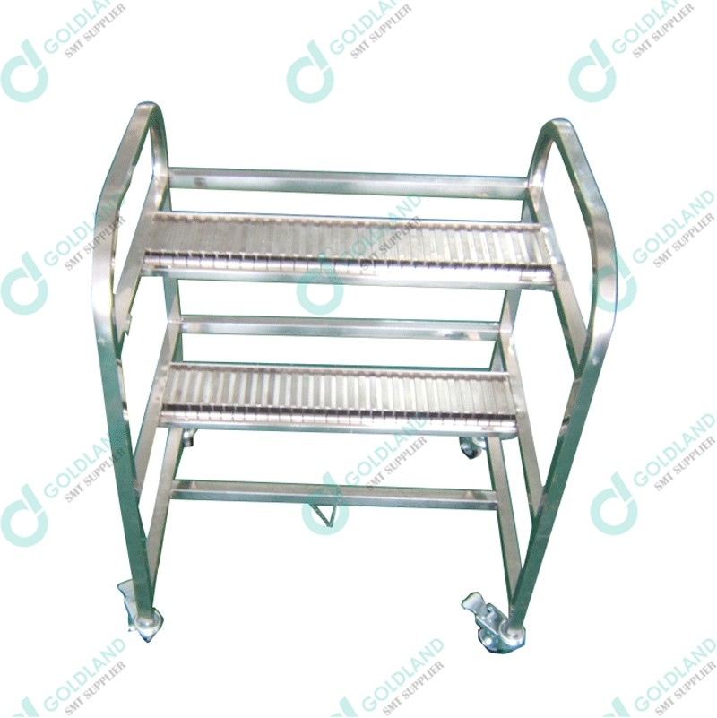 Stainless Steel FUJI XP Storage SMT Feeder Carts