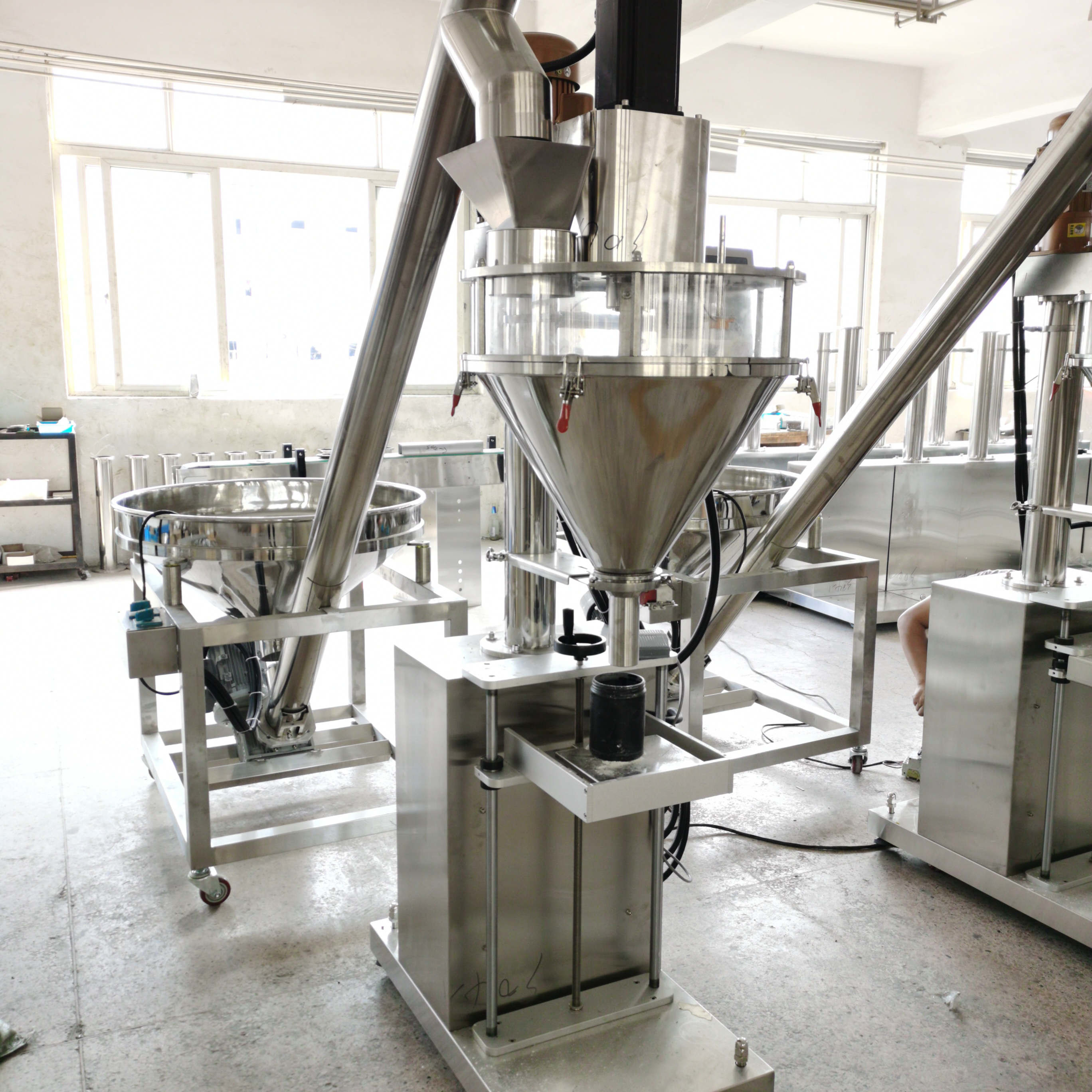 Semi-Automatic New Choice Of High-Efficiency Powder Filling Machine Accurate Measurement And Flexible Operation To Help Upgrade The Powder Packaging