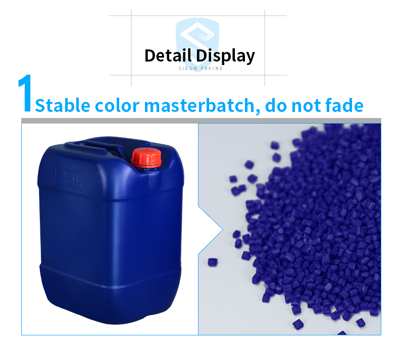 SIDUN 25l Plastic Jerry Can With Tap For Acid Alkali Medicament