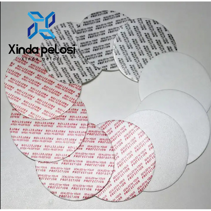 Heat Sealing Induction Seal Cap Liner Aluminium Foil Easy Peel Off For PET PE PP Cup