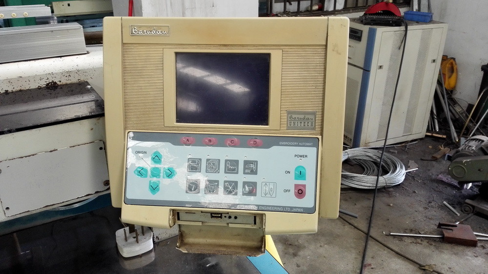 Multipurpose Computerised Used Barudan Embroidery Machine 20 Heads