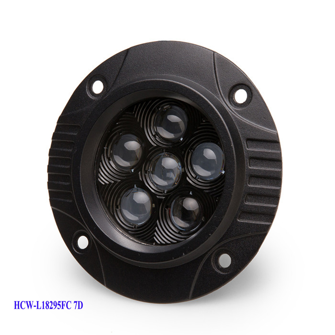 3x3 Round super bright 18W led vehicle work light HCW-L18295FC 7D