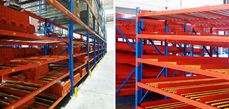 Carton Flow Rack Warehouse Storage Rack