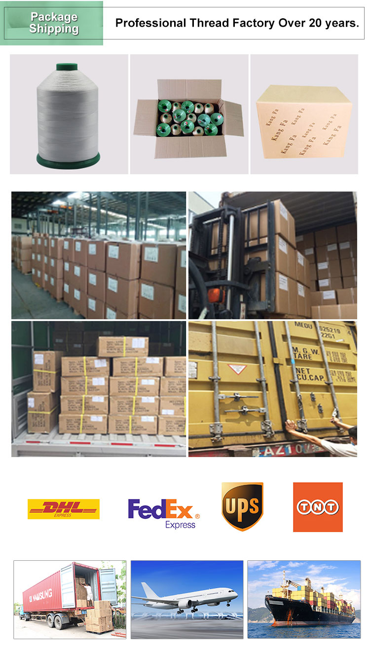Fast Sample Lead Time 210d/3 White Polyester Sewing Thread for Quilting Machine