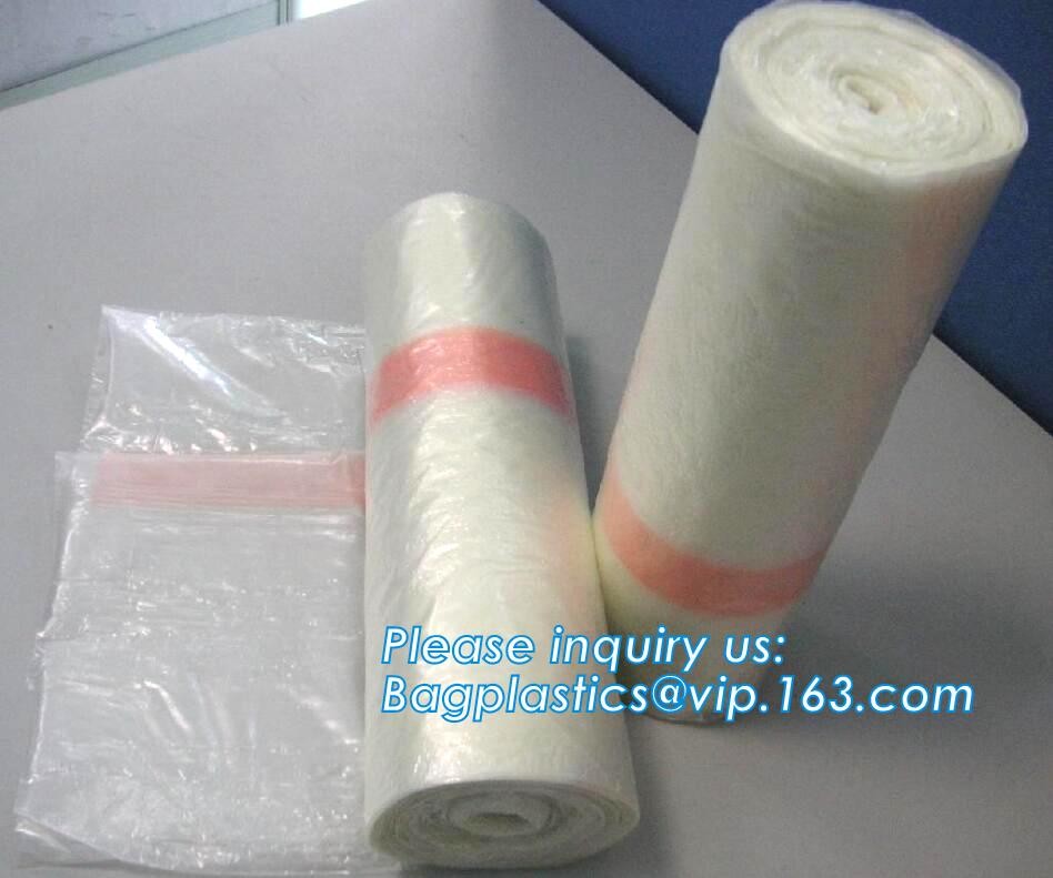 Pva Water Soluble Trip Laundry Bags Pva Plastic Bag, Disposable Water Soluble PVA Bag For Hospital Infection