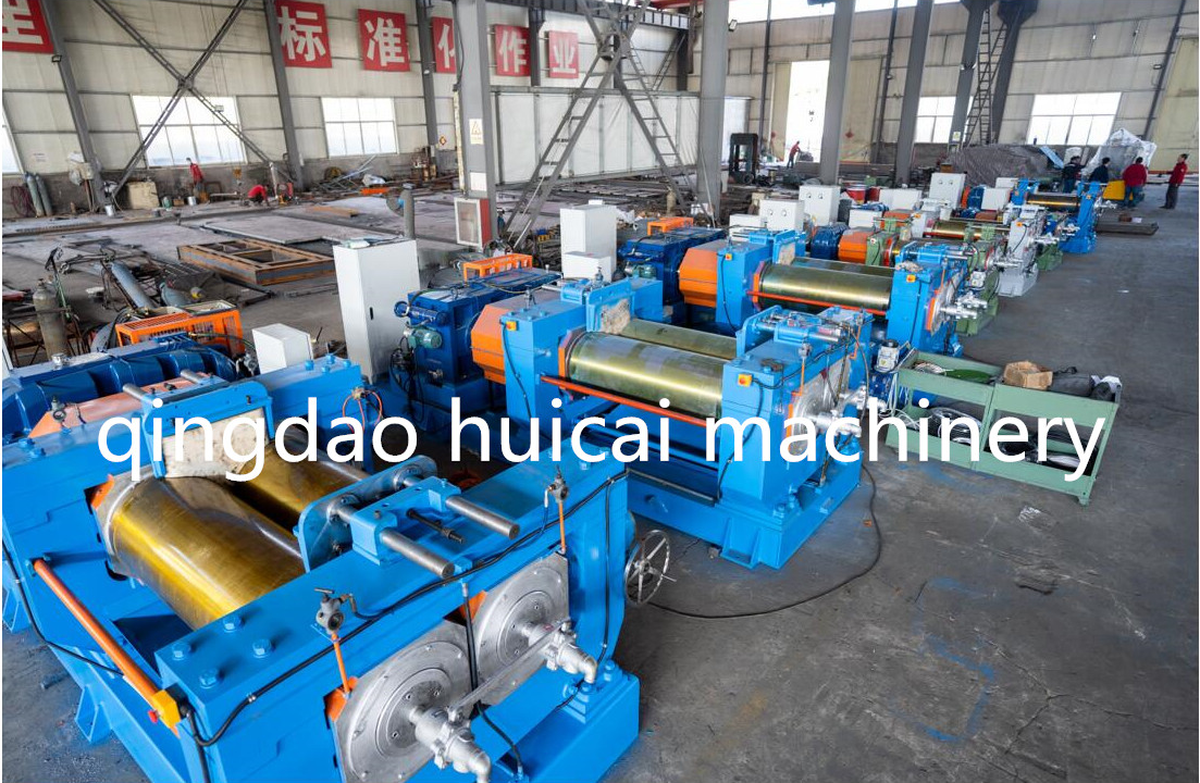 High Safety Level Rubber Mixing Mill Machine with Friction Ratio of Front Roll 1 1.27m/min