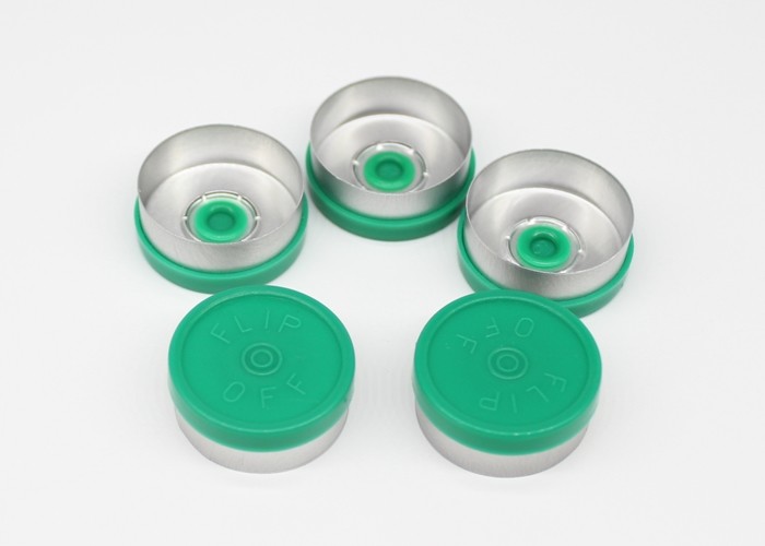 20mm Green Easy Open Flip Off Vial Seal GMP Certification Custom Logo