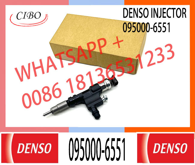 diesel fuel injection common rail injector 095000-6551 095000-6551