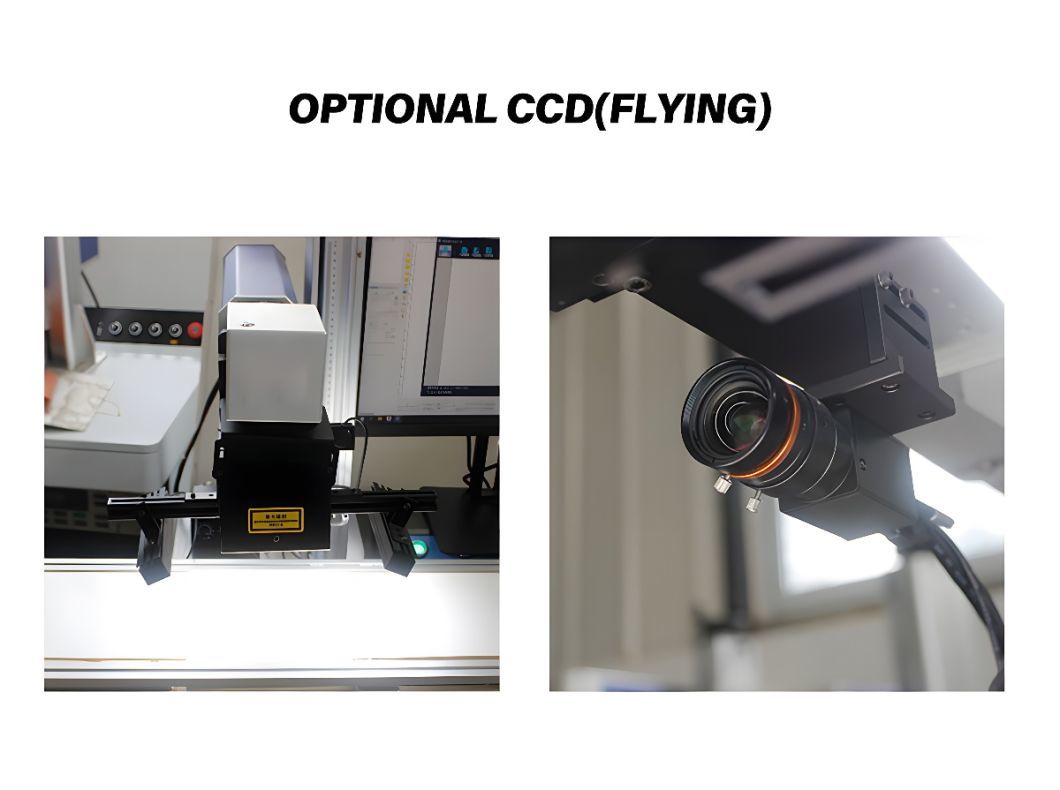 Bec Fast Online Flying CO2 Laser Marking Machine Production Date Laser Marker Plastic Label