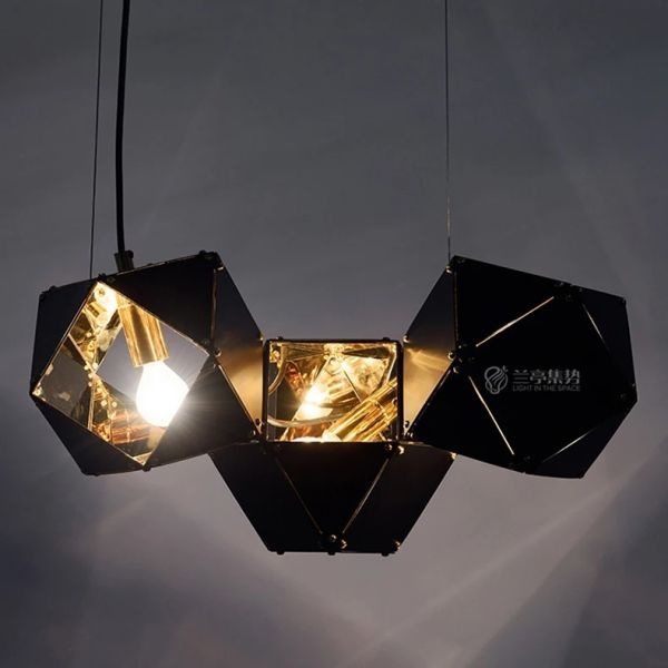 Modern home decor led lights pendant light lamps Riddle Linear Suspension(WH-AP-628)